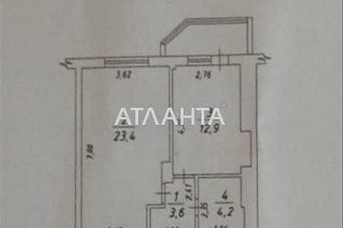 1-комнатная квартира по адресу ул. Костанди (площадь 48,1 м²) - Atlanta.ua - фото 18