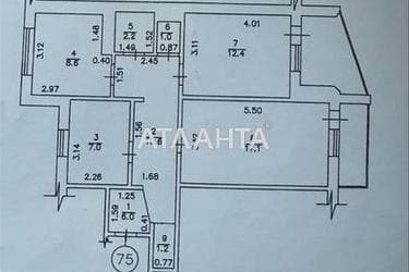 3-rooms apartment apartment (area 69,8 m²) - Atlanta.ua - photo 28