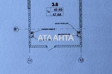 1-комнатная квартира по адресу ул. Чубаевская (площадь 47,7 м²) - Atlanta.ua - фото 34