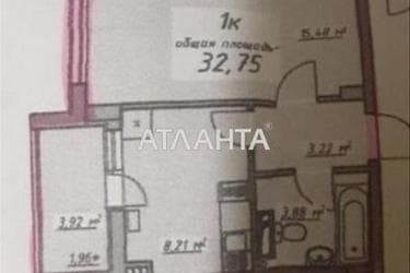 1-кімнатна квартира за адресою вул. Масив 10 (площа 32,9 м²) - Atlanta.ua - фото 12