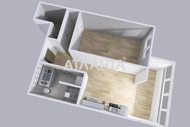 1-room apartment apartment by the address st. Baltiyskiy per (area 40,2 m²) - Atlanta.ua - photo 45