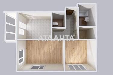 2-rooms apartment apartment by the address st. Grushevskogo Mikhaila Bratev Achkanovykh (area 55,8 m²) - Atlanta.ua - photo 63