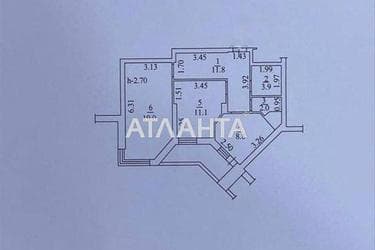 2-комнатная квартира по адресу Овидиопольская дор. (площадь 59,1 м²) - Atlanta.ua - фото 12