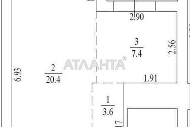 1-кімнатна квартира за адресою вул. Чехова (площа 40,5 м²) - Atlanta.ua - фото 14