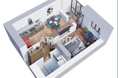 1-кімнатна квартира за адресою вул. Покровська (площа 35,5 м²) - Atlanta.ua - фото 29