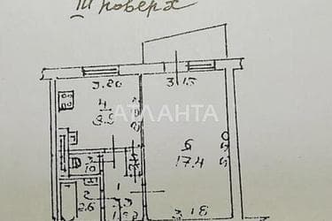 1-кімнатна квартира за адресою вул. Ільфа та Петрова (площа 34,6 м²) - Atlanta.ua - фото 18