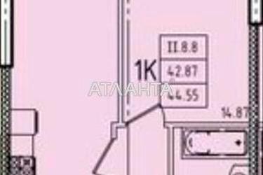 1-room apartment apartment by the address st. Genuezskaya (area 45 m²) - Atlanta.ua - photo 36