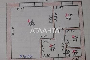 1-room apartment apartment by the address st. Stroiteley (area 40,6 m²) - Atlanta.ua - photo 36