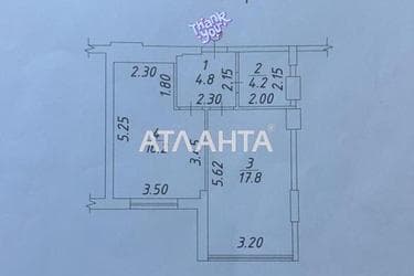 1-комнатная квартира по адресу Небесной Сотни пр. (площадь 43 м²) - Atlanta.ua - фото 17