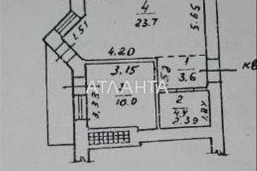 1-кімнатна квартира за адресою вул. Ядова Сергія (площа 43,2 м²) - Atlanta.ua - фото 18