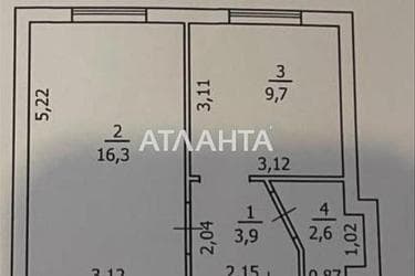 1-комнатная квартира по адресу ул. Боровского Николая (площадь 34,4 м²) - Atlanta.ua - фото 22