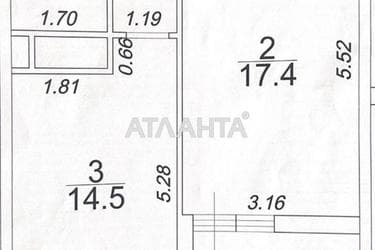 1-room apartment apartment by the address st. Krasnova (area 41,5 m²) - Atlanta.ua - photo 8