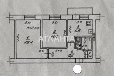 2-кімнатна квартира за адресою вул. Мачтова (площа 42,5 м²) - Atlanta.ua - фото 25