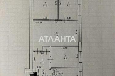 Багатокімнатна квартира за адресою вул. Малиновського марш. (площа 64 м²) - Atlanta.ua - фото 10