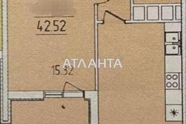 1-кімнатна квартира за адресою вул. Краснова (площа 42,5 м²) - Atlanta.ua - фото 14