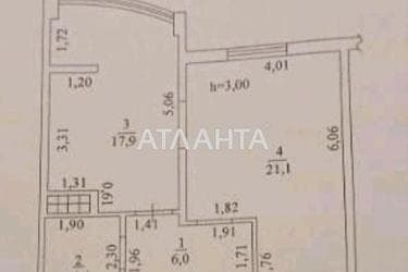 1-кімнатна квартира за адресою вул. Армійська (площа 50 м²) - Atlanta.ua - фото 31