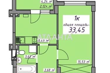 1-комнатная квартира по адресу ул. Массив 10 (площадь 33 м²) - Atlanta.ua - фото 12