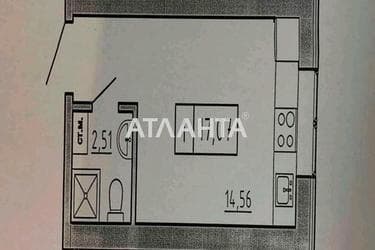 1-кімнатна квартира за адресою вул. Спрейсу (площа 17,7 м²) - Atlanta.ua - фото 16