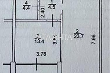 1-кімнатна квартира за адресою вул. Французький бульв. (площа 48,7 м²) - Atlanta.ua - фото 26