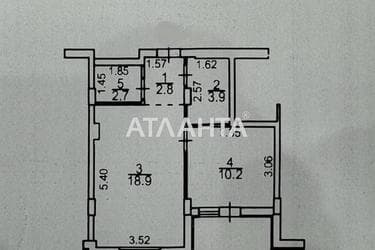 1-комнатная квартира по адресу ул. Бочарова ген. (площадь 40,7 м²) - Atlanta.ua - фото 44