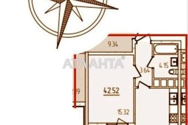 1-room apartment apartment by the address st. Krasnova (area 42,5 m²) - Atlanta.ua - photo 10
