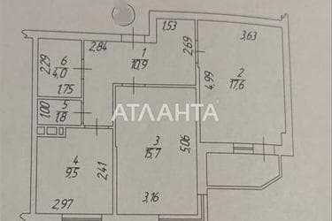 2-rooms apartment apartment by the address st. Ovidiopolskaya (area 66 m²) - Atlanta.ua - photo 20