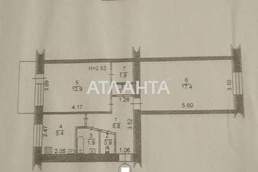 2-комнатная квартира по адресу ул. Парковая (площадь 47,9 м²) - Atlanta.ua - фото 12