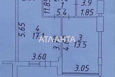 1-кімнатна квартира за адресою Небесної сотні пр. (площа 39,9 м²) - Atlanta.ua - фото 20
