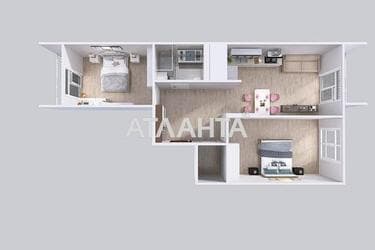 2-комнатная квартира по адресу Леннона Дж. Ул. (площадь 60,6 м²) - Atlanta.ua - фото 46