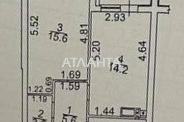 1-комнатная квартира по адресу Курортный пер. (площадь 45 м²) - Atlanta.ua - фото 20