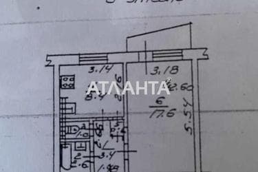 1-кімнатна квартира за адресою вул. Махачкалінська (площа 34,5 м²) - Atlanta.ua - фото 17