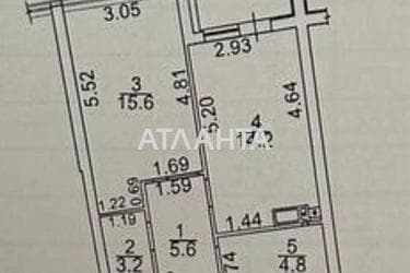 1-room apartment apartment by the address st. Kurortnyy per (area 44,9 m²) - Atlanta.ua - photo 9