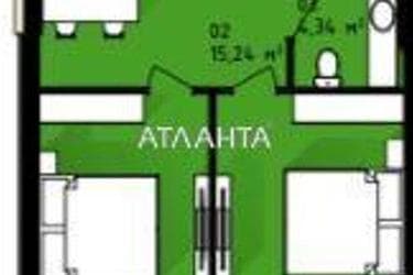 2-комнатная квартира по адресу Днепропетр. Дор. (площадь 48,8 м²) - Atlanta.ua - фото 8