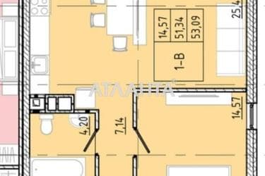 2-rooms apartment apartment by the address st. Franko Ivana (area 53,1 m²) - Atlanta.ua - photo 13