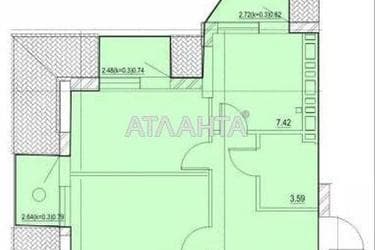 1-room apartment apartment by the address st. Raduzhnyy m n (area 55 m²) - Atlanta.ua - photo 16