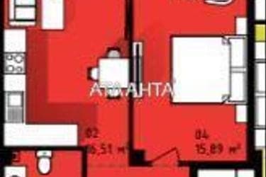 1-room apartment apartment by the address st. Dnepropetr dor Semena Paliya (area 45,3 m²) - Atlanta.ua - photo 6