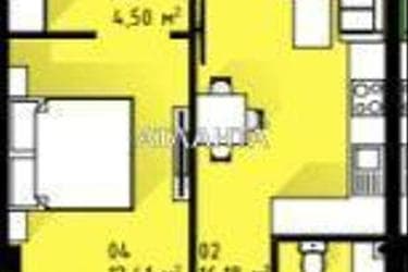 1-room apartment apartment by the address st. Dnepropetr dor Semena Paliya (area 45,4 m²) - Atlanta.ua - photo 7