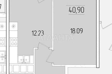 1-room apartment apartment by the address st. Krasnova (area 41 m²) - Atlanta.ua - photo 36