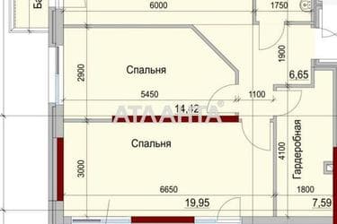2-комнатная квартира по адресу ул. Дачная (площадь 74 м²) - Atlanta.ua - фото 12