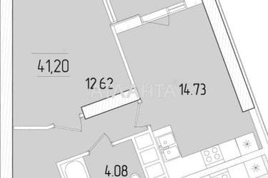 1-комнатная квартира по адресу ул. Краснова (площадь 41 м²) - Atlanta.ua - фото 22