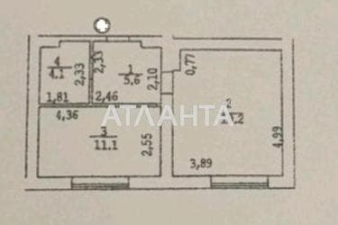 1-room apartment apartment by the address st. Donskogo Dmitriya (area 40 m²) - Atlanta.ua - photo 12