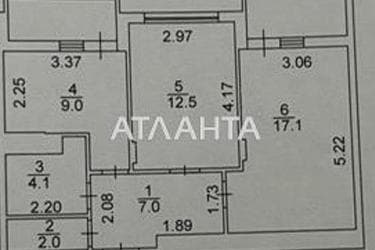 2-комнатная квартира по адресу ул. Одесская (площадь 60 м²) - Atlanta.ua - фото 18