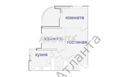 3-кімнатна квартира за адресою вул. Краснова (площа 59,4 м²) - Atlanta.ua - фото 18