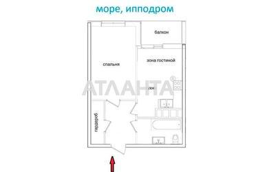 1-кімнатна квартира за адресою вул. Краснова (площа 41,8 м²) - Atlanta.ua - фото 32