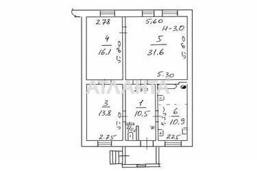 3-комнатная квартира по адресу ул. Серова (площадь 84 м²) - Atlanta.ua - фото 38
