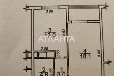 1-комнатная квартира по адресу ул. Сахарова (площадь 43 м²) - Atlanta.ua - фото 16
