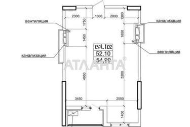2-rooms apartment apartment by the address st. Genuezskaya (area 55 m²) - Atlanta.ua - photo 30