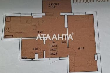 1-room apartment apartment by the address st. Sakharova (area 46,5 m²) - Atlanta.ua - photo 23