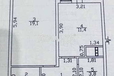 1-room apartment apartment by the address st. Lyustdorfskaya dor Chernomorskaya dor (area 46 m²) - Atlanta.ua - photo 12