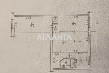 3-rooms apartment apartment by the address st. Inglezi 25 chapaevskoy div (area 56 m²) - Atlanta.ua - photo 21